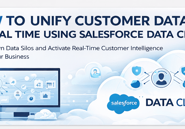 How to Unify Customer Data in Real Time Using Salesforce Data Cloud